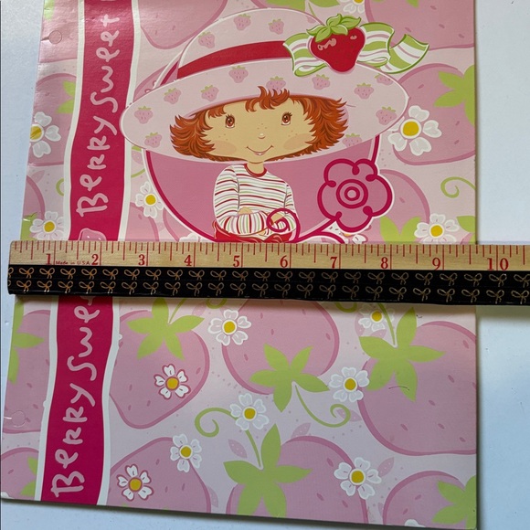 Strawberry Shortcake Folder 2003 Millennial Strawberry Shortcake School Folder - Picture 9 of 16